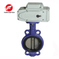 flange de flange 110v 220v válvula de borboleta de controle motorizado para planta de cimento